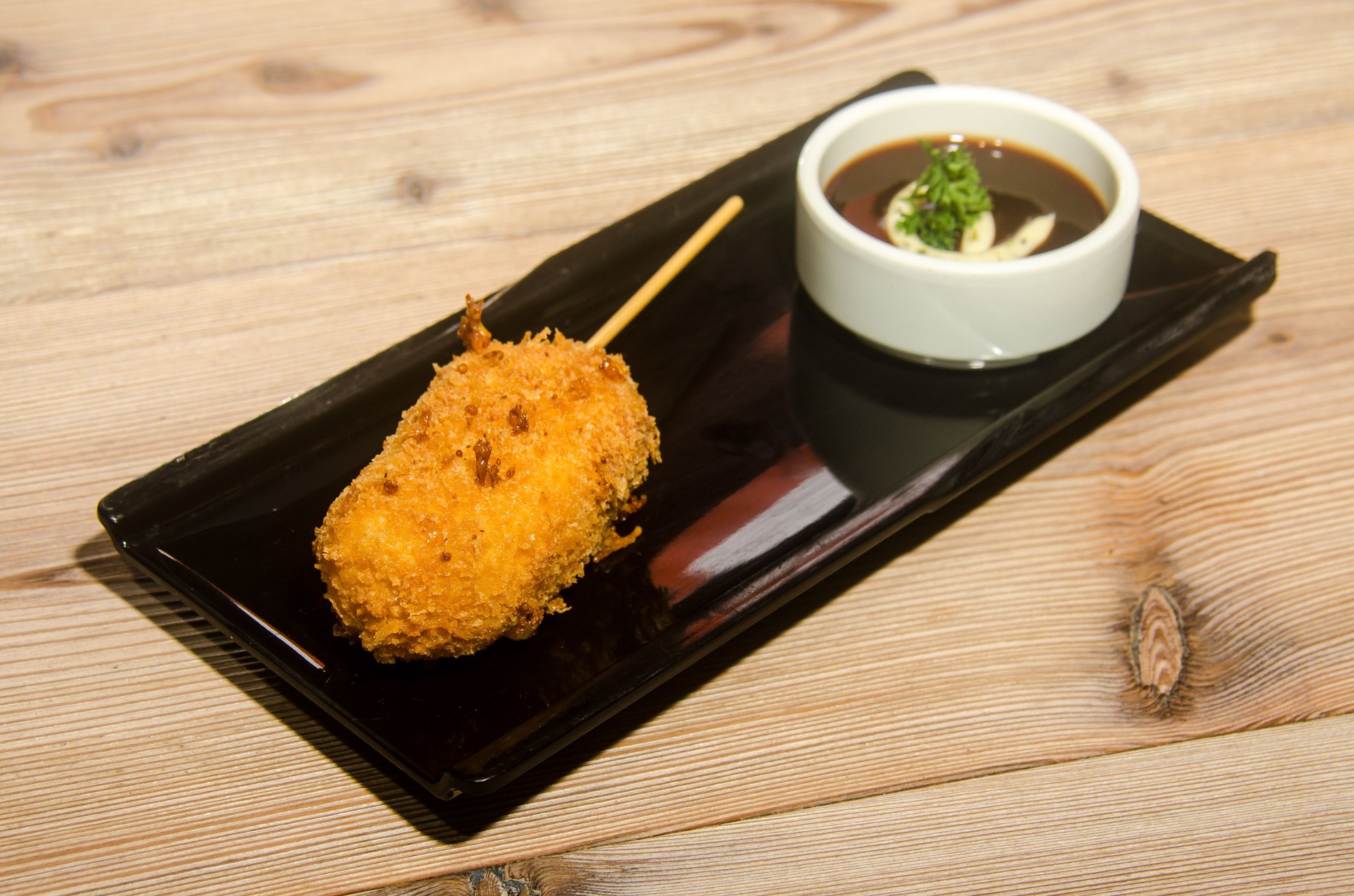 Japanese Kushiage dish